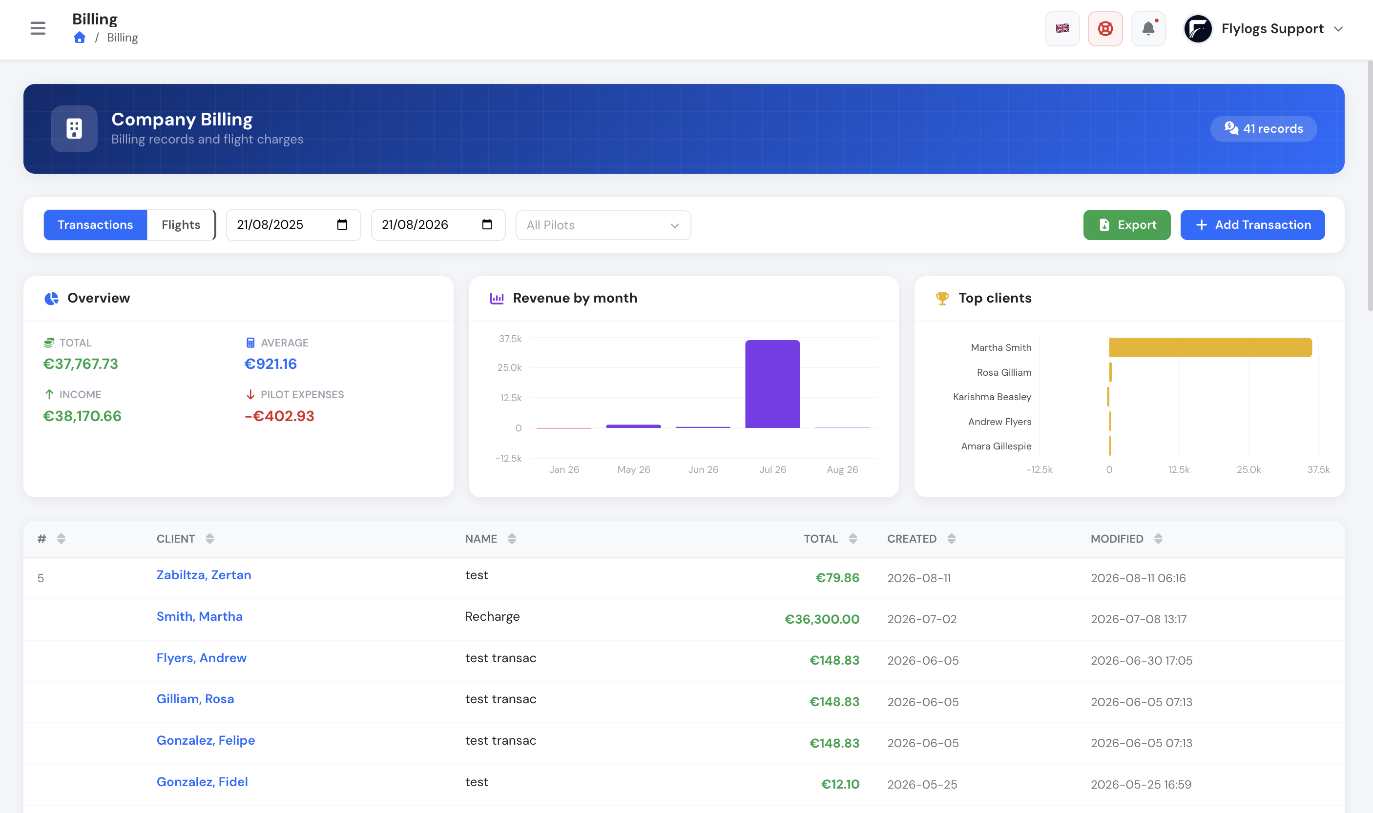 Billing & Invoicing
